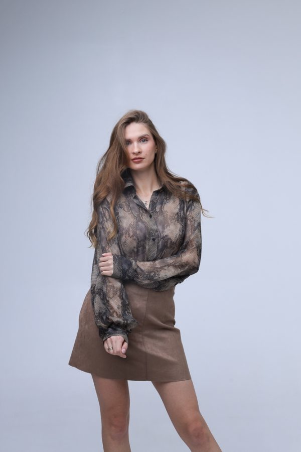 100% ZĪDA OVERSIZE KREKLS - Image 10